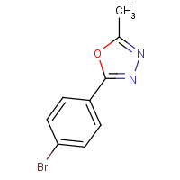 41421-03-8 2-(4-bromophenyl)-5-methyl-1,3,4-oxadiazole chemical structure
