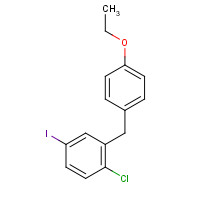 1103738-29-9 1-chloro-2-[(4-ethoxyphenyl)methyl]-4-iodobenzene chemical structure