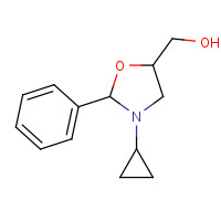 85613-46-3 (3-cyclopropyl-2-phenyl-1,3-oxazolidin-5-yl)methanol chemical structure