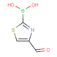 1175579-79-9 (4-formyl-1,3-thiazol-2-yl)boronic acid chemical structure
