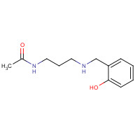 176760-24-0 N-[3-[(2-hydroxyphenyl)methylamino]propyl]acetamide chemical structure