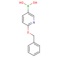 929250-35-1 (6-phenylmethoxypyridin-3-yl)boronic acid chemical structure