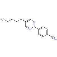 59855-05-9 4-(5-pentylpyrimidin-2-yl)benzonitrile chemical structure