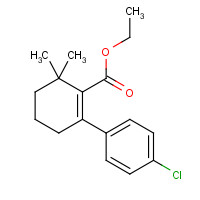 1257045-69-4 ethyl 2-(4-chlorophenyl)-6,6-dimethylcyclohexene-1-carboxylate chemical structure