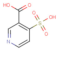 14045-15-9 4-sulfopyridine-3-carboxylic acid chemical structure