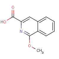 1094553-95-3 1-methoxyisoquinoline-3-carboxylic acid chemical structure