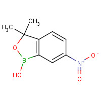 1266084-47-2 1-hydroxy-3,3-dimethyl-6-nitro-2,1-benzoxaborole chemical structure