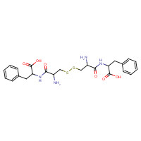 62130-80-7 2-[[2-amino-3-[[2-amino-3-[(1-carboxy-2-phenylethyl)amino]-3-oxopropyl]disulfanyl]propanoyl]amino]-3-phenylpropanoic acid chemical structure
