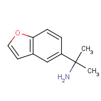 259248-53-8 2-(1-benzofuran-5-yl)propan-2-amine chemical structure