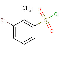 886501-61-7 3-bromo-2-methylbenzenesulfonyl chloride chemical structure