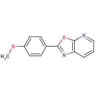 52334-05-1 2-(4-methoxyphenyl)-[1,3]oxazolo[5,4-b]pyridine chemical structure