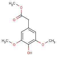 151292-83-0 methyl 2-(4-hydroxy-3,5-dimethoxyphenyl)acetate chemical structure