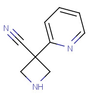 869938-71-6 3-pyridin-2-ylazetidine-3-carbonitrile chemical structure