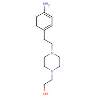 925921-02-4 2-[4-[2-(4-aminophenyl)ethyl]piperazin-1-yl]ethanol chemical structure