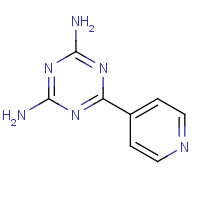 33237-20-6 6-pyridin-4-yl-1,3,5-triazine-2,4-diamine chemical structure
