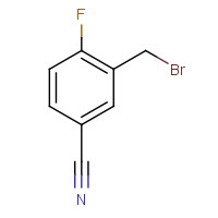 856935-35-8 3-(bromomethyl)-4-fluorobenzonitrile chemical structure