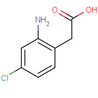 177985-31-8 2-(2-amino-4-chlorophenyl)acetic acid chemical structure