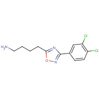1429217-25-3 4-[3-(3,4-dichlorophenyl)-1,2,4-oxadiazol-5-yl]butan-1-amine chemical structure