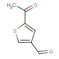 41907-99-7 5-acetylthiophene-3-carbaldehyde chemical structure