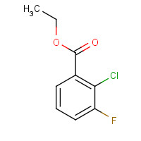 1214379-08-4 ethyl 2-chloro-3-fluorobenzoate chemical structure