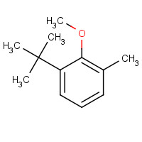 60772-80-7 1-tert-butyl-2-methoxy-3-methylbenzene chemical structure