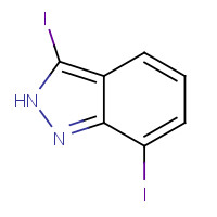 1000342-61-9 3,7-diiodo-2H-indazole chemical structure