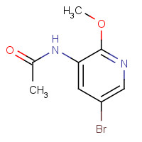 1257553-90-4 N-(5-bromo-2-methoxypyridin-3-yl)acetamide chemical structure