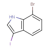 793727-95-4 7-bromo-3-iodo-1H-indole chemical structure