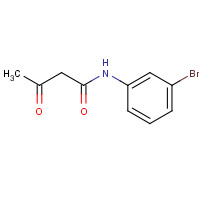 61579-06-4 N-(3-bromophenyl)-3-oxobutanamide chemical structure