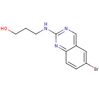 882672-01-7 3-[(6-bromoquinazolin-2-yl)amino]propan-1-ol chemical structure