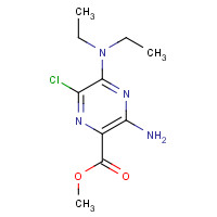1465-91-4 methyl 3-amino-6-chloro-5-(diethylamino)pyrazine-2-carboxylate chemical structure