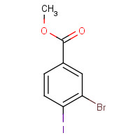 249647-24-3 methyl 3-bromo-4-iodobenzoate chemical structure