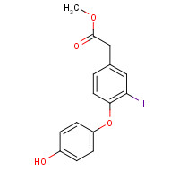 471248-25-6 methyl 2-[4-(4-hydroxyphenoxy)-3-iodophenyl]acetate chemical structure