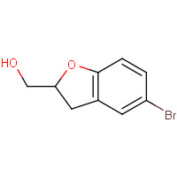 197577-35-8 (5-bromo-2,3-dihydro-1-benzofuran-2-yl)methanol chemical structure