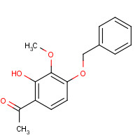 52249-85-1 1-(2-hydroxy-3-methoxy-4-phenylmethoxyphenyl)ethanone chemical structure