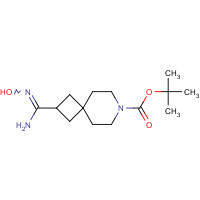 1225276-19-6 tert-butyl 2-(N'-hydroxycarbamimidoyl)-7-azaspiro[3.5]nonane-7-carboxylate chemical structure