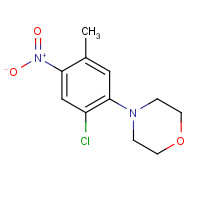 685535-12-0 4-(2-chloro-5-methyl-4-nitrophenyl)morpholine chemical structure