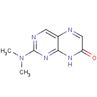 6666-03-1 2-(dimethylamino)-8H-pteridin-7-one chemical structure