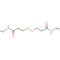 999-72-4 N-methyl-3-[[3-(methylamino)-3-oxopropyl]disulfanyl]propanamide chemical structure
