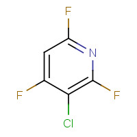 1682-79-7 3-chloro-2,4,6-trifluoropyridine chemical structure