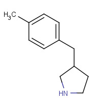 193220-16-5 3-[(4-methylphenyl)methyl]pyrrolidine chemical structure