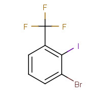 85977-23-7 1-bromo-2-iodo-3-(trifluoromethyl)benzene chemical structure