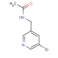 173999-20-7 N-[(5-bromopyridin-3-yl)methyl]acetamide chemical structure
