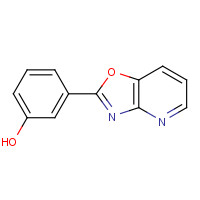 52333-78-5 3-([1,3]oxazolo[4,5-b]pyridin-2-yl)phenol chemical structure
