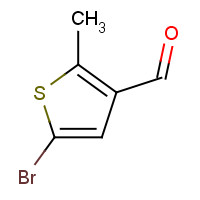 1369356-10-4 5-bromo-2-methylthiophene-3-carbaldehyde chemical structure