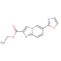 1167626-86-9 ethyl 6-(1,3-oxazol-2-yl)imidazo[1,2-a]pyridine-2-carboxylate chemical structure