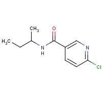 585544-28-1 N-butan-2-yl-6-chloropyridine-3-carboxamide chemical structure