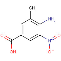 37901-94-3 4-amino-3-methyl-5-nitrobenzoic acid chemical structure