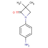 325168-07-8 1-(4-aminophenyl)-3,3-dimethylazetidin-2-one chemical structure