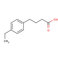 5467-53-8 4-(4-ethylphenyl)butanoic acid chemical structure